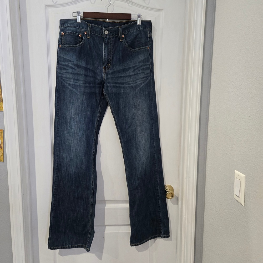 Levi's 527 Slim Bootcut Jeans Mens 36x36(35) Rodeo Cowboy Western workwear